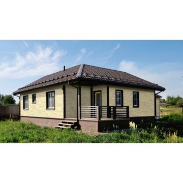 Фасадная панель Grand Line (Гранд Лайн) Дикий камень Классика бежевый
