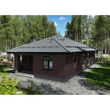 Фасадная панель Grand Line (Гранд Лайн) Скала Классика шоколадный