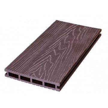 Террасная доска ДПК Altay Decking (Алтай Декинг) 3D Венге 6000х150х25 мм