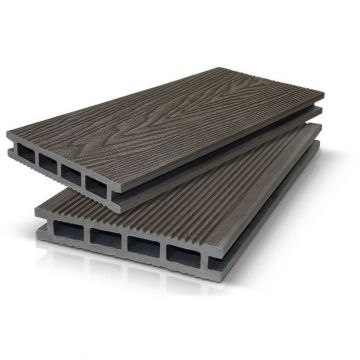 Террасная доска ДПК DeckLine (Деклайн) Classic 3D Вельвет Венге 4000х140х24 мм