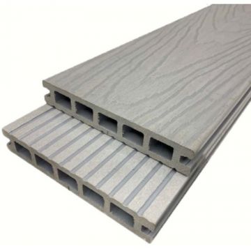 Террасная доска ДПК пустотелая Petran Vintaje 3D Velvet 151x25x3000-4000 мм Бело-серый (м.п.) Террасная доска ДПК пустотелая Petran Vintaje 3D Velvet 151x25x3000-4000 мм Бело-серый (м.п.)