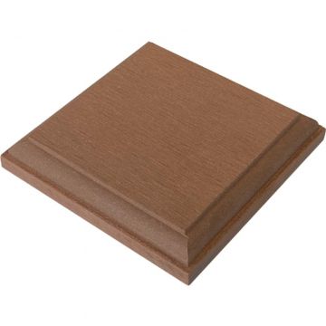 Крышка столба ДПК Latitudo (Латитудо) EasyDecking Wood-X Коричневый 125х125 мм, 27121