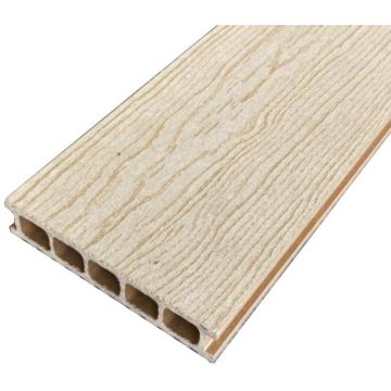Террасная доска ДПК двухсторонняя пустотелая шовная под дерево Latitudo (Латитудо) Euro Натур 27х139х3000-4000-6000 мм