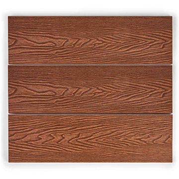 Террасная доска ДПК двухсторонняя пустотелая шовная EasyDecking (ИзиДекинг) Вуд-Икс Коричневый 23х146х4010 мм шт, 26958