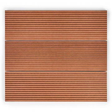 Террасная доска ДПК двухсторонняя пустотелая шовная EasyDecking (ИзиДекинг) Вуд-Икс Коричневый 23х146х4010 мм шт, 26958