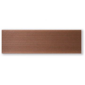 Террасная доска ДПК двухсторонняя пустотелая шовная EasyDecking (ИзиДекинг) Вуд-Икс Старт Облегченная Венге 21х146х4010 мм шт, 29993