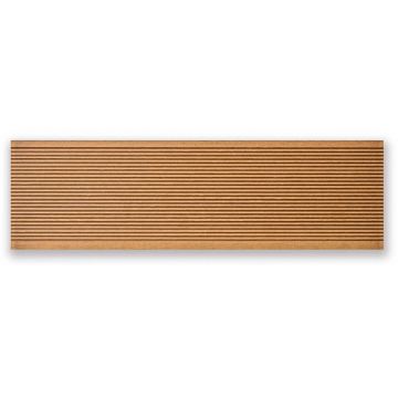 Террасная доска ДПК двухсторонняя пустотелая шовная EasyDecking (ИзиДекинг) Вуд-Икс Старт Облегченная Дуб 21х146х4010 мм шт, 29994