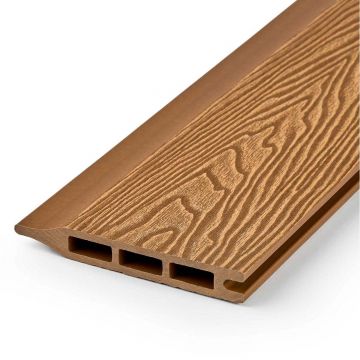 Заборная панель ДПК пустотелая шип-паз 3D EasyDecking (ИзиДекинг) Вуд-Икс Дуб 20х146х2210 мм шт, 26964