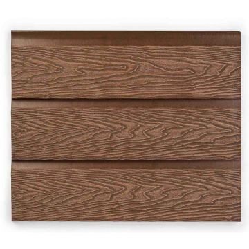 Заборная панель ДПК пустотелая шип-паз 3D EasyDecking (ИзиДекинг) Вуд-Икс Венге 20х146х3010 мм шт, 26981