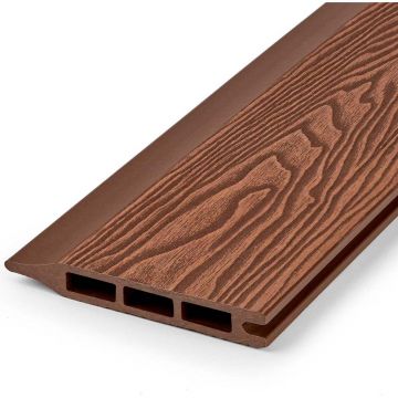 Заборная панель ДПК пустотелая шип-паз 3D EasyDecking (ИзиДекинг) Вуд-Икс Коричневый 20х146х3010 мм шт, 26982