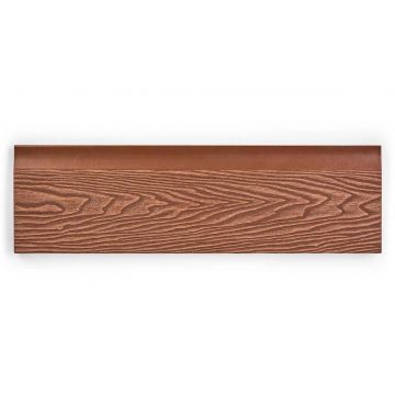 Заборная панель ДПК пустотелая шип-паз 3D EasyDecking (ИзиДекинг) Вуд-Икс Коричневый 20х146х3010 мм шт, 26982