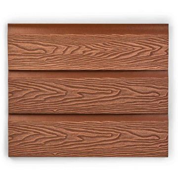 Заборная панель ДПК пустотелая шип-паз 3D EasyDecking (ИзиДекинг) Вуд-Икс Коричневый 20х146х3010 мм шт, 26982
