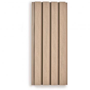 Реечная фасадная панель ДПК пустотелая EasyDecking (ИзиДекинг) Ко-Экструзия Driftwood 26х219х3010 мм шт, 33581
