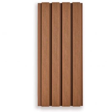 Реечная фасадная панель ДПК пустотелая EasyDecking (ИзиДекинг) Ко-Экструзия Teak 26х219х3010 мм шт, 33583