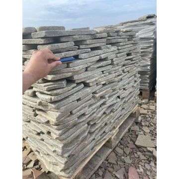 Пластушка камень Россия серый галтованный 2 см