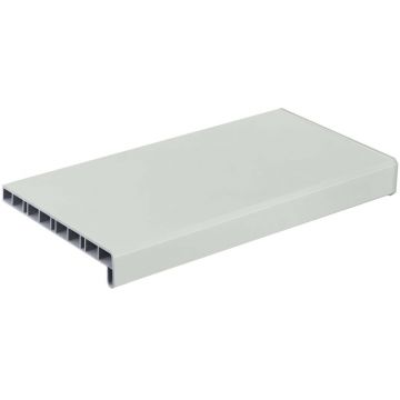 Подоконник Витраж (Vitraz) Дизайн Светло-серый Матовый, ширина 400 мм, 1000 мм