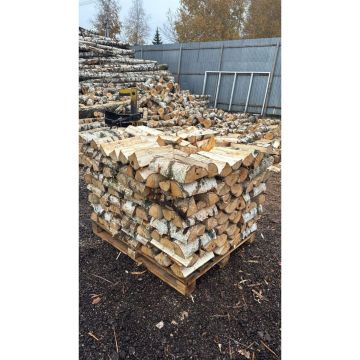 Дрова береза колотая 0,9 м3