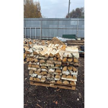 Дрова береза колотая 0,9 м3