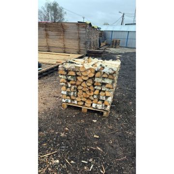 Дрова береза колотая 0,9 м3