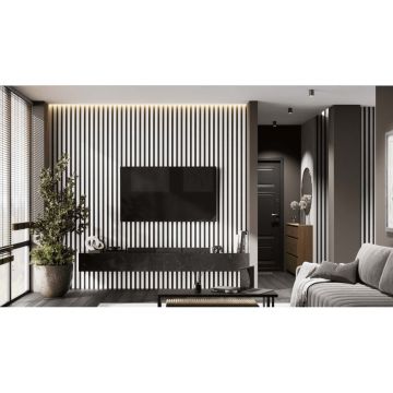 Рейка декоративная МДФ Ликорн (Likorn) РП-2.16.2800 Белая 2800х40х16 мм