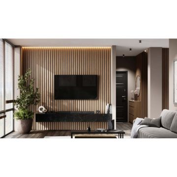 Рейка декоративная МДФ Ликорн (Likorn) РП-2.16.2800 Дуб янтарная натуральная 2800х40х16 мм