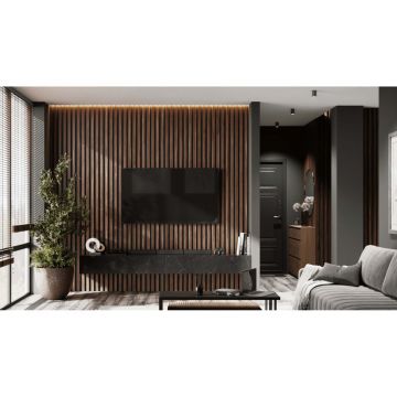 Рейка декоративная МДФ Ликорн (Likorn) РП-2.16.2800 Орех американский 2800х40х16 мм