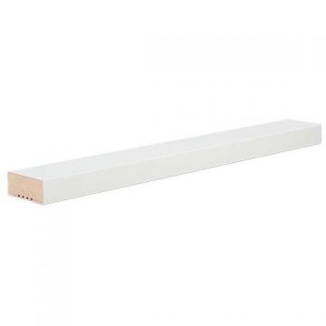 Рейка декоративная МДФ Ликорн (Likorn) РП-2.16.2800 Светло-серая 2800х40х16 мм