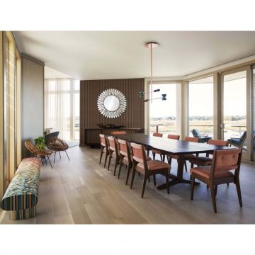 Панель реечная ПВХ Wood-Lab (Вуд Лаб) Legno Дуб Мавелла Дарк 2900х166х24,1 мм