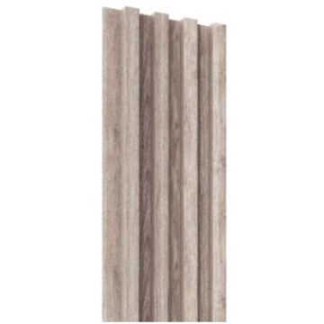 Панель реечная ПВХ Wood-Lab (Вуд Лаб) Legno Орех Пекан Сливочный 2900х166х24,1 мм