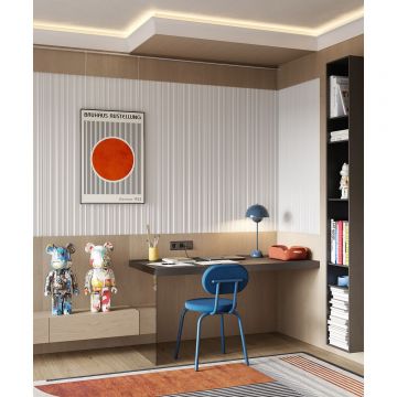 Панель Cosca Decor (Коска) RP005, 156х12, 2800 мм, Экополимер