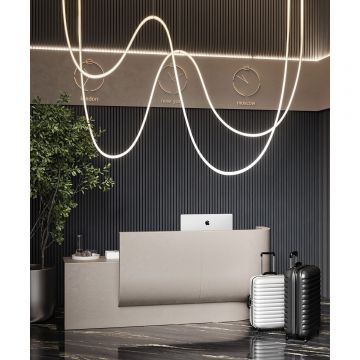 Акустическая панель Cosca Decor (Коска) Монако черный войлок, 600х600х21 мм, рейки МДФ, шпон дуб антрацит темно-серый 00-00078922