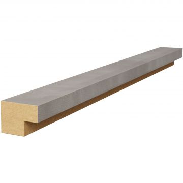 Торцевая рейка Cosca Decor (Коска) Сканди 25х19х1350мм, МДФ, ясень кристалл