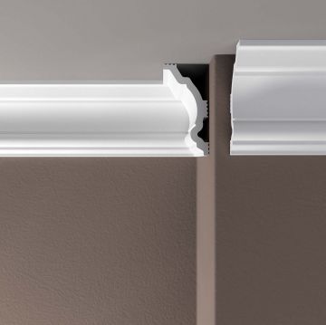 Карниз Де-Багет (De-Baget) 2000х40х80 мм, XPS POLYMER ПП 05