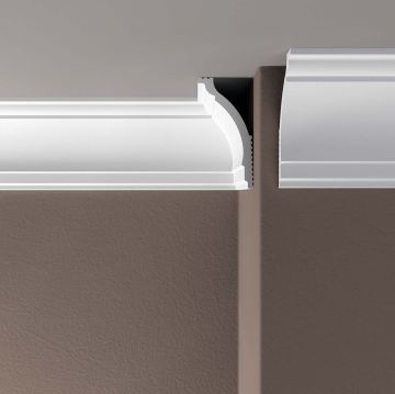 Карниз Де-Багет (De-Baget) 2000х40х80 мм, XPS POLYMER ПП 06