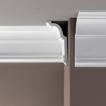 Карниз Де-Багет (De-Baget) 2000х60х120 мм, XPS POLYMER ПП 09
