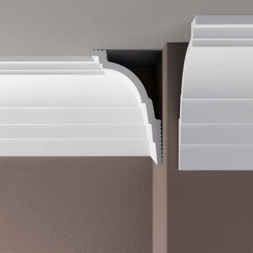 Карниз Де-Багет (De-Baget) 2000х80х130 мм, XPS POLYMER ПП 10