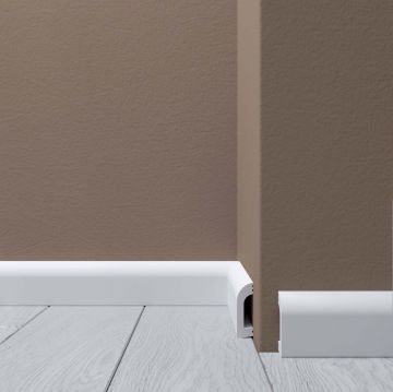 Плинтус напольный Де-Багет (De-Baget) 2000х12х40 мм, XPS POLYMER Н 12