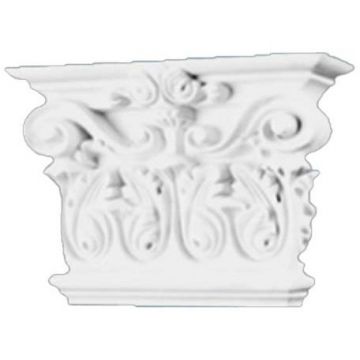 Обрамление дверных промов (Капитель пилястры) Перфект (Perfect) 202х202х190 мм (D3026)