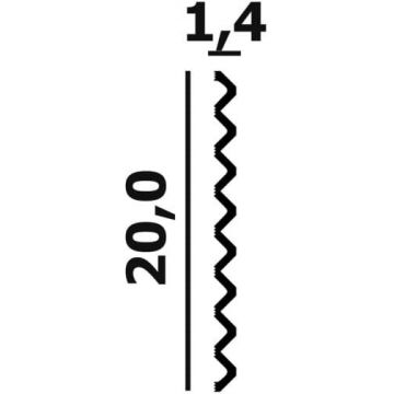 Декоративная панель Перфект (Perfect) Плюс 2800х200х14 мм P128-2800