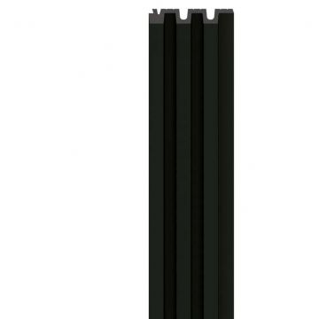 Панель стеновая VOX (ВОКС) Linerio M Plus Line Black 2650х122х21 мм, 6065814