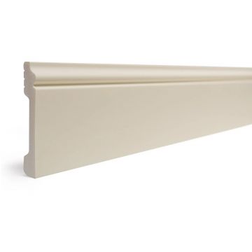 Плинтус Decor-Dizayn (Декор-Дизайн) 2400x79x13 мм, Коллекция Плинтусы 005, Бежевый, Полистирол, 005-74