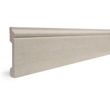 Плинтус Decor-Dizayn (Декор-Дизайн) 2400x79x13 мм, Коллекция Плинтусы 005, Бежевый, Полистирол, 005-77