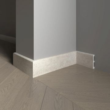 Плинтус Decor-Dizayn (Декор-Дизайн) 2400х80х13 мм, Коллекция Плинтусы 706, Бежевый, Полистирол, 706-25