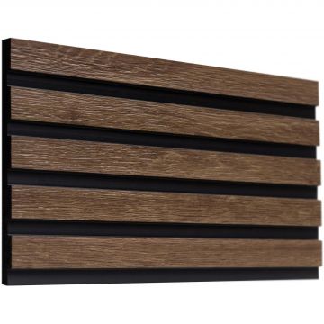 Панель Decor-Dizayn (Декор-Дизайн) 3000х150х10 мм, Коллекция Цветные панели, Коричневая, Полистирол, 904-66SH