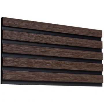 Панель Decor-Dizayn (Декор-Дизайн) 3000х150х10 мм, Коллекция Цветные панели, Коричневая, Полистирол, 904-67SH