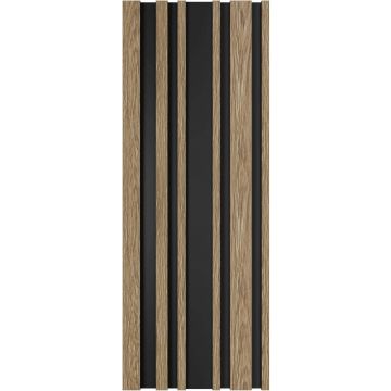 Панель Decor-Dizayn (Декор-Дизайн) 3000х150х10 мм, Коллекция Цветные панели, Коричневая, Полистирол, 924-64SH