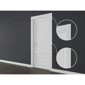 Пилястра Decor-Dizayn (Декор-Дизайн) 2400х100х11 мм, Коллекция Афродита, Белая, Полистирол, DD201(2.4m)
