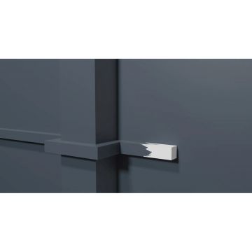 Молдинг Decor-Dizayn (Декор-Дизайн) 2000х15х15 мм, Коллекция Грани, Белый, Полистирол, DD621