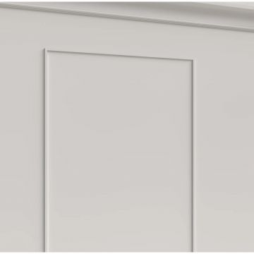 Молдинг Decor-Dizayn (Декор-Дизайн) 2000х10х6 мм, Коллекция Estet (Эстет), Белый, Полистирол, DD632