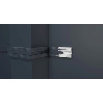 Молдинг Decor-Dizayn (Декор-Дизайн) 2000х32.8х10 мм, Коллекция Modern (Модерн), Белый, Полистирол, DD636